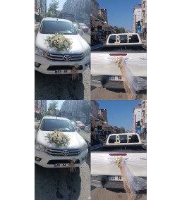 samsun gelin arabası süsleme 42