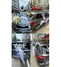 samsun gelin arabası  süslemesi 52